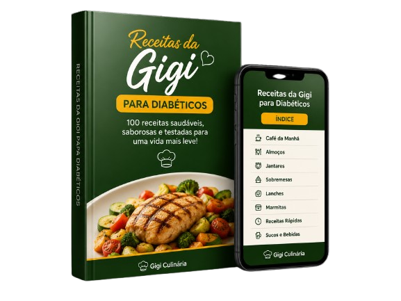 eBook Receitas da Gigi para Diabéticos